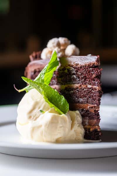 Gianduja Chocolate Gateau