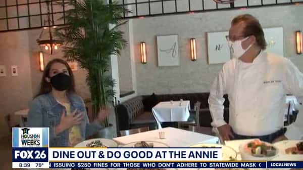 news anchor and chef at The Annie