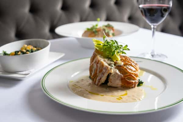 Mushroom & Goats Cheese Strudel
