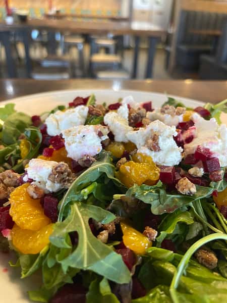 Roasted Beet & Goat Cheese Salad