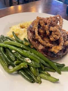 10 oz. Bourbon Glazed Pork Ribeye*