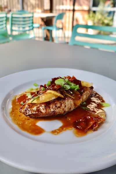 Maple Bacon Pork Chop