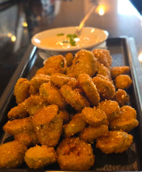 Fried Jalapenos with Cajun ranch