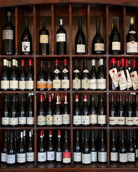At Café Rabelais, wine is part of the architecture.

It lines the walls, fills the shelves, rests in wooden crates, and waits in quiet rows for the right meal, the right conversation, the right moment.

These are bottles chosen with care. French wines with history, character, and a sense of place. Burgundy for something elegant. Bordeaux for something bold. Rhône for something generous. Champagne because, sometimes, the evening asks for it.

Come wander the wine wall, ask for a recommendation, and let the bottle set the tone.

#frenchrestaurant  #houstontexas #ricevillage  #riceuniversity #winebar