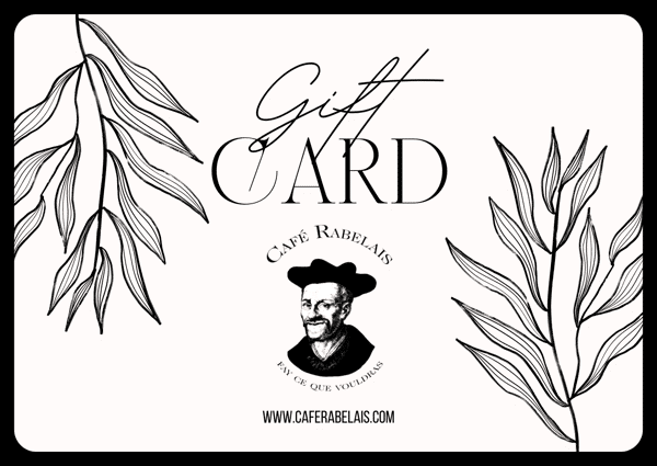 Café Rabelais Gift Card