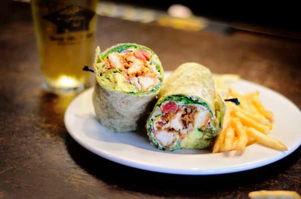 chicken ranch wrap