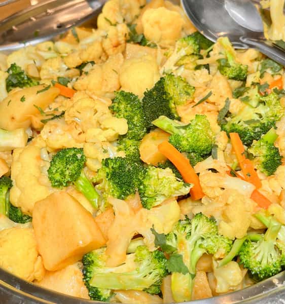 Mixed vegetables (buffet style) (V, GF)