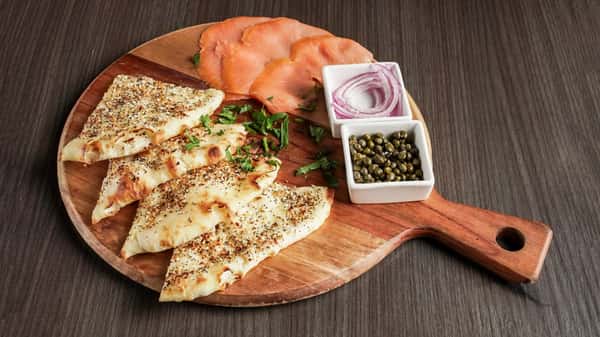 Cream cheese bagel Naan