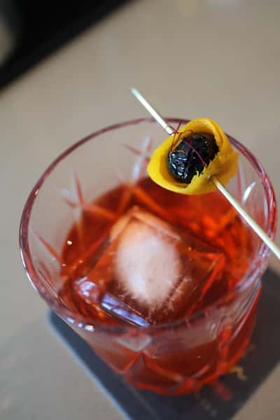 Saffron Negroni