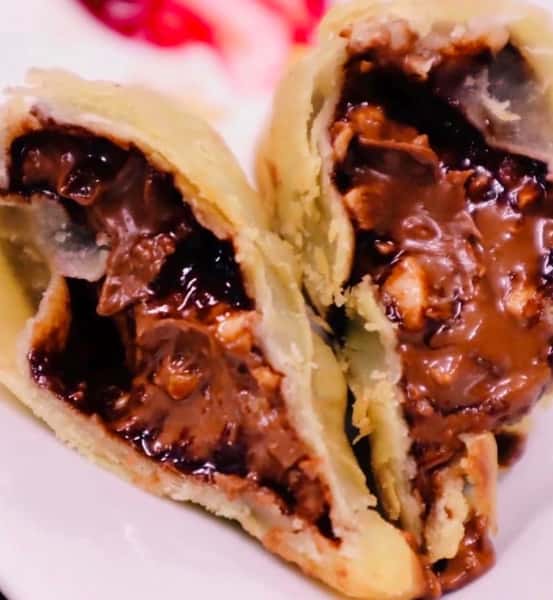 Nutella Samosas