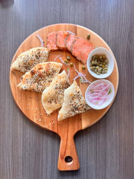 Cream Cheese Bagel Naan