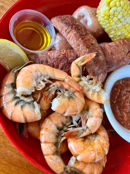 Shrimp & Sausage Platter