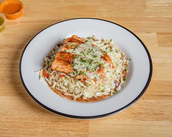 Grilled Salmon Bowl