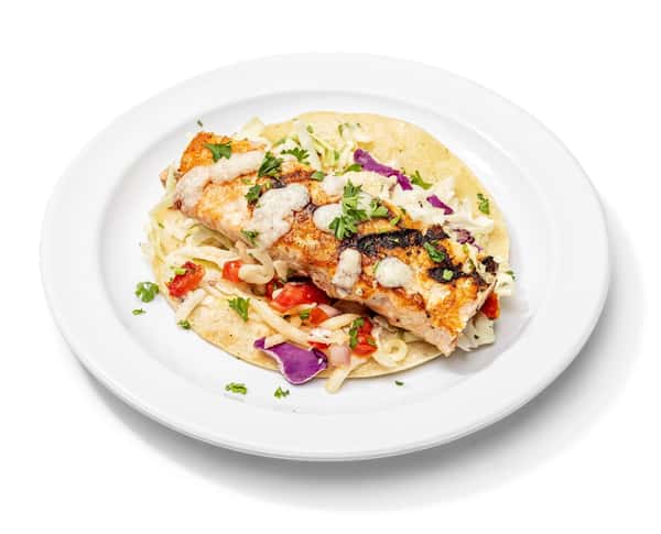 Grilled Salmon Taco