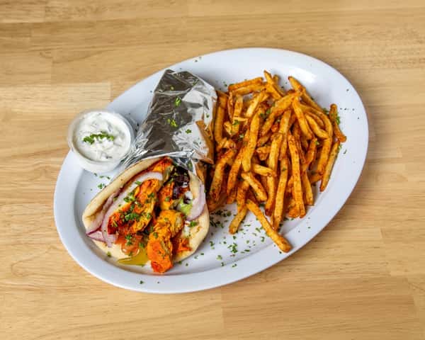 Chicken Kabob Wrap
