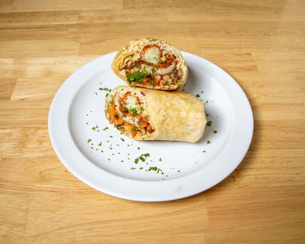 Battered Fish Burrito