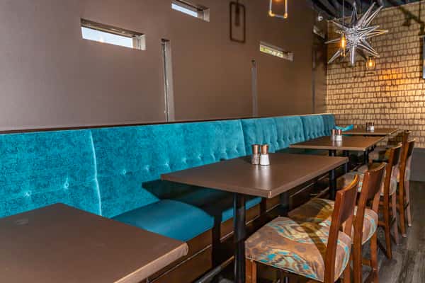 booth seating area