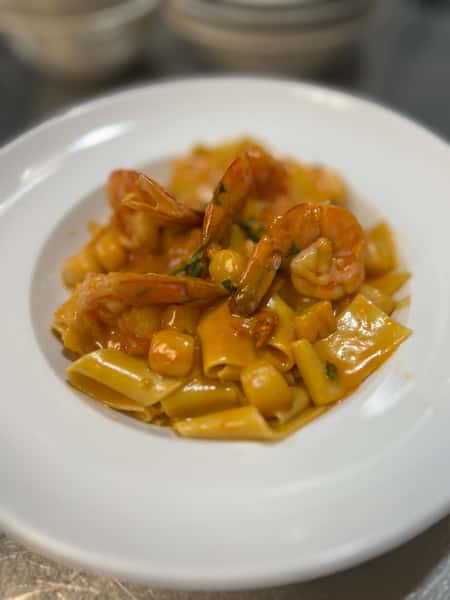 Pappardelle with Shrimp & Scallops