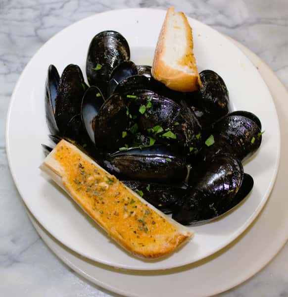 Mussels Bianco