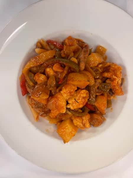 Chicken & Hot Sausage Scarpariello