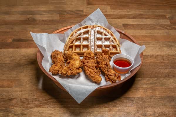 CHICKEN AND WAFFHALES