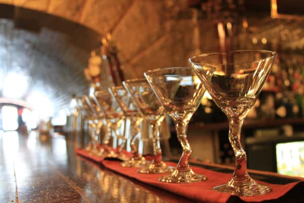 martini glasses