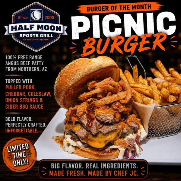 Feature Burger-Picnic Burger