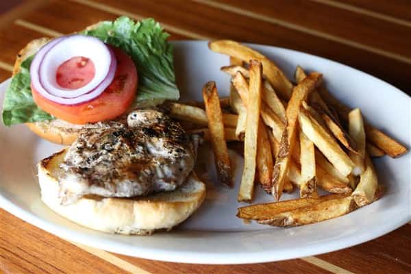 Chicken Sandwich - All natural chicken breast grilled, fried or blackened