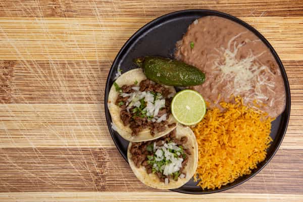 Two Taco Plate