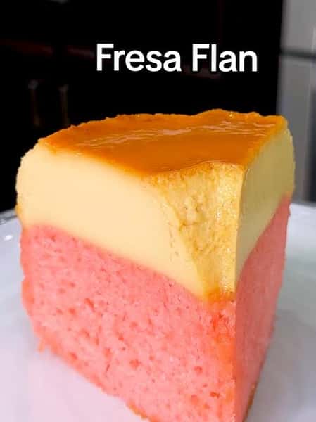 Flan Fresa