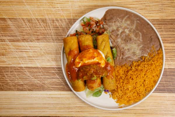 Taquitos Plate