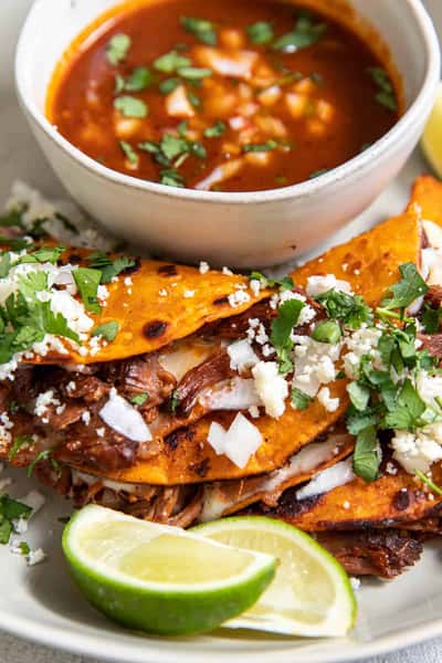 Quesa Birria Tacos
