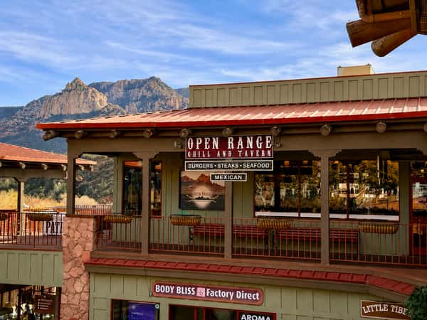 Open Range Front with Red Rocks