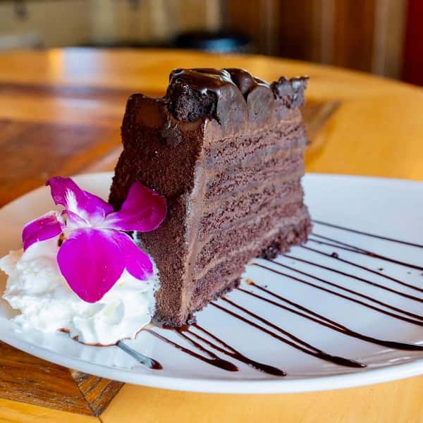 Seven Layer Chocolate-Cake