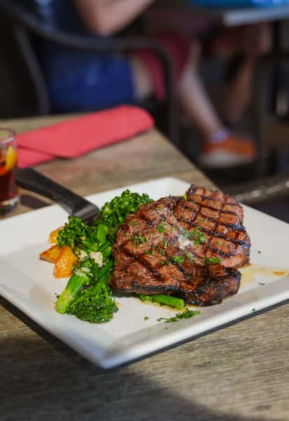 Cowboy Steak at Open Range Grill & Tavern