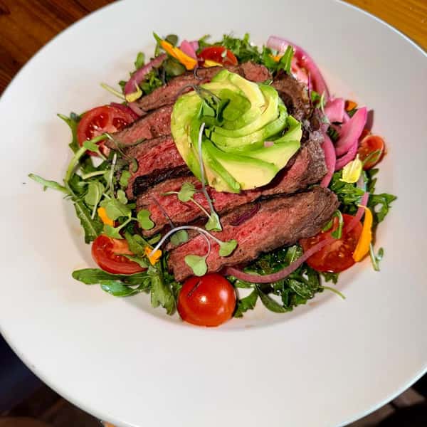 Grilled Steak Salad Welness menu