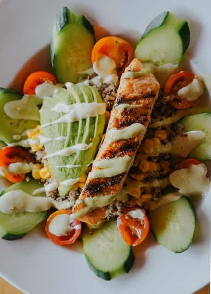 Salmon Quinoa Bowl