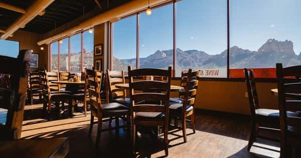 Dinning with a view at Open range