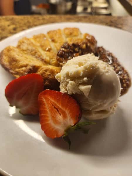 Texas Peach Crostata