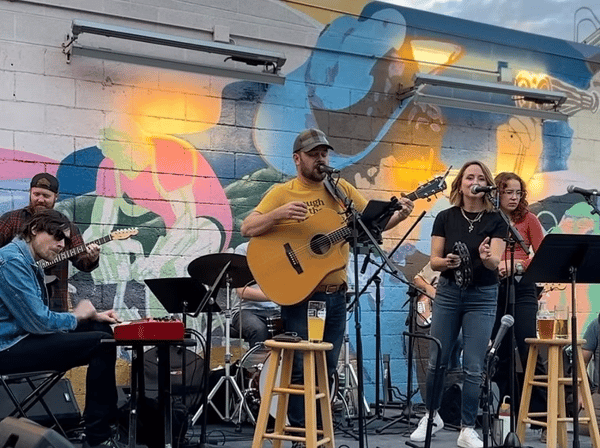 band playing