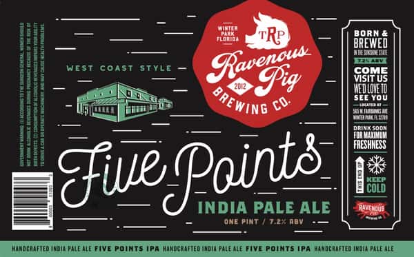 4 pack 5 Points IPA