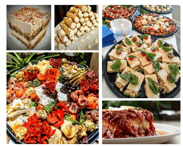 catering collage