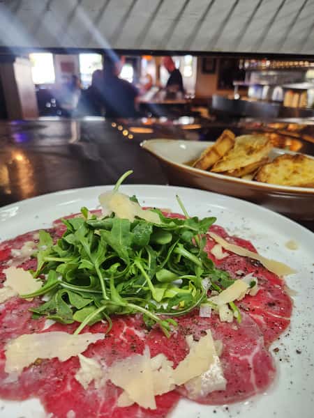 Beef carpaccio