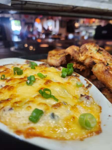Smoked cream cheese dip