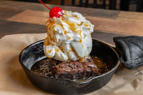 Warm Brownie Sundae