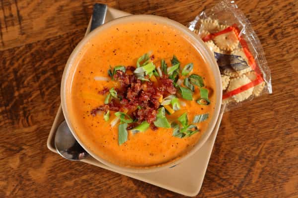 House-cured Bacon Tomato Bisque