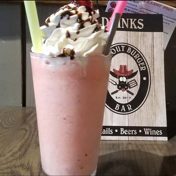 strawberry milkshake