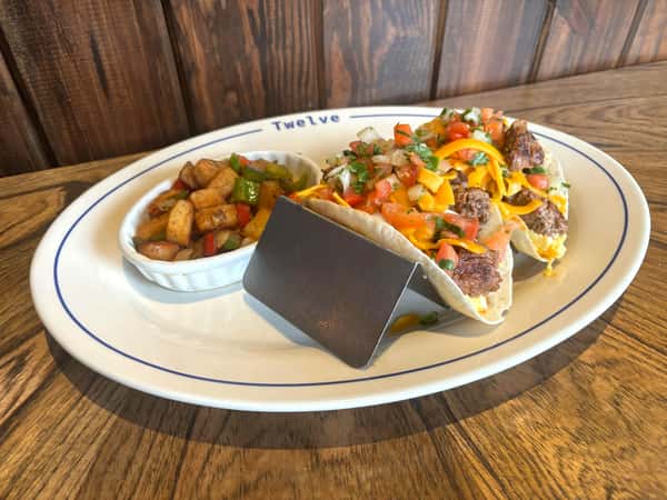 Filet Breakfast Tacos