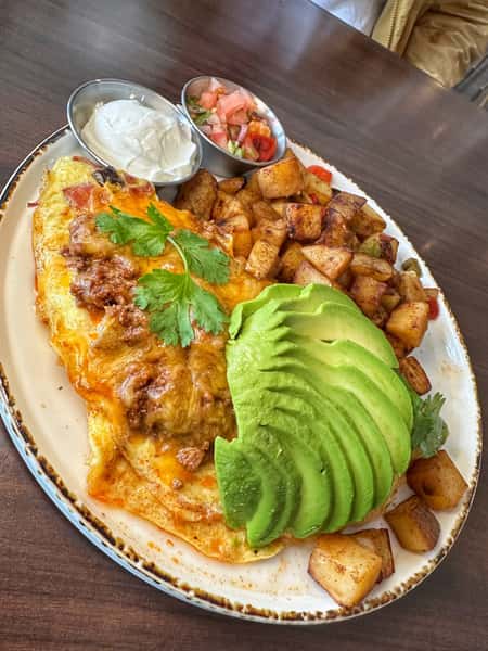 Chili Omelette Supreme