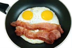 2 Eggs with Bacon or Sausage
